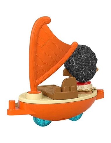 Flotador de Princesa Disney Moana en Barco Little People