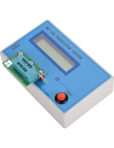 Probador de Transistores MK-168 Akozon - Medidor de Capacitancia