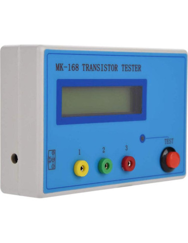 Probador de Transistores MK-168 Akozon - Medidor de Capacitancia