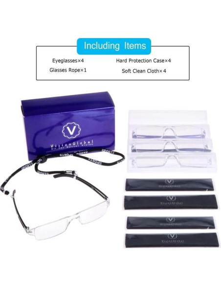Gafas de Lectura LifeArt +2.50 Luz Azul Rectangulares Gafas de Lectura LifeArt +2.50 Luz Azul Rectangulares