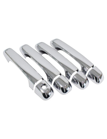Cubiertas de Manijas de Puerta Cromo NewYall para Toyota 4Runner 2010-2021 Cubiertas de Manijas de Puerta Cromo NewYall para Toyota 4Runner 2010-2021
