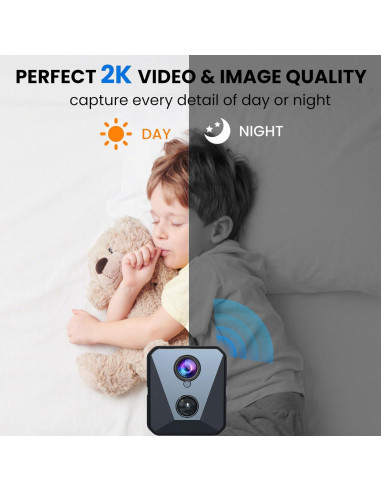Cámara de Seguridad Funstorm B11 4K HD WiFi Interior
