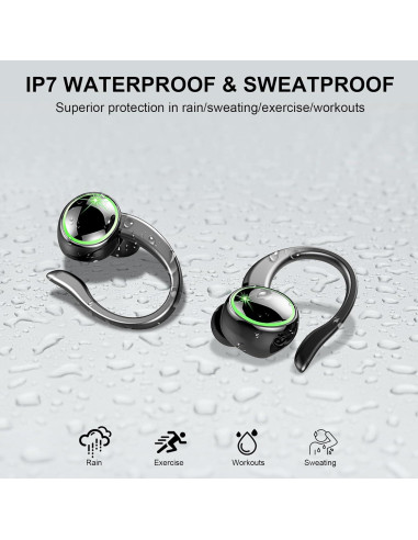 Auriculares Inalámbricos Matast C16 Bluetooth 5.4 IP7 60H