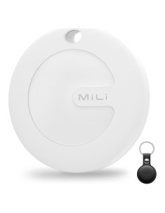 Localizador Bluetooth Lifemate con llavero de cuero para iOS