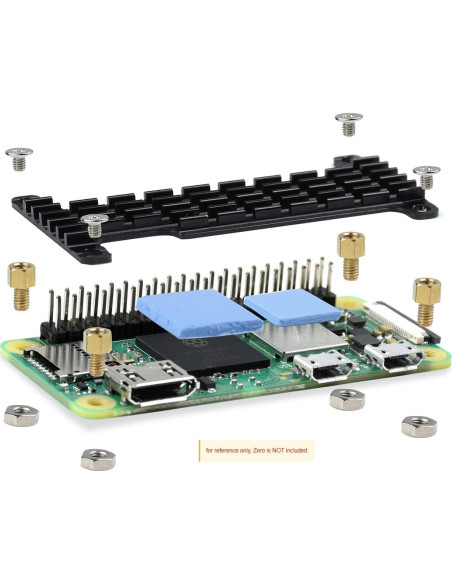 Disipador de Calor Aluminio Waveshare para Raspberry Pi Zero Disipador de Calor Aluminio Waveshare para Raspberry Pi Zero