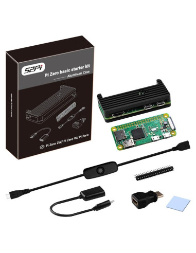 Kit GeeekPi Zero W con Caja de Aluminio y Accesorios