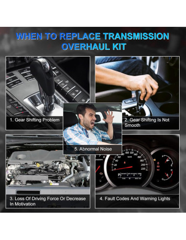 Kit de reconstrucción transmisión INGKAN U140E U140F para Toyota
