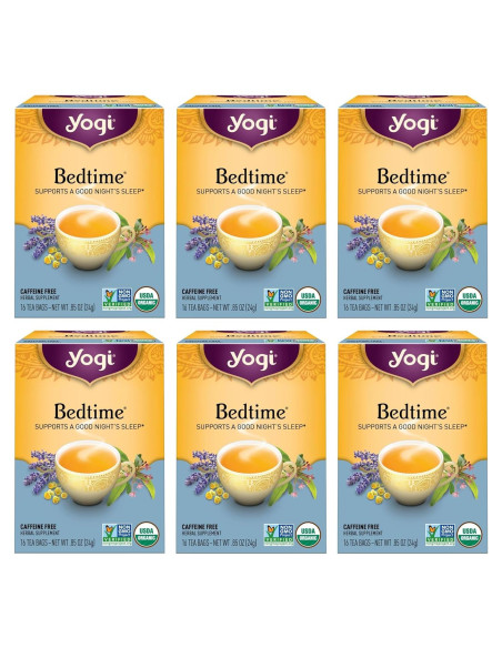 Té Yogi Hora de Dormir - 96 Bolsitas Orgánicas Sin Cafeína Té Yogi Hora de Dormir - 96 Bolsitas Orgánicas Sin Cafeína