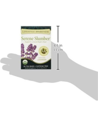 Té de Sueño Sereno Tés de Conciencia 20 Bolsitas Orgánico