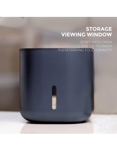 Contenedor de Almacenamiento de Alimentos Zuutii 5kg Gris