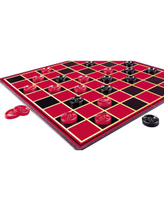 Juego de Damas Clásicas Pressman con Tablero Plegable 2