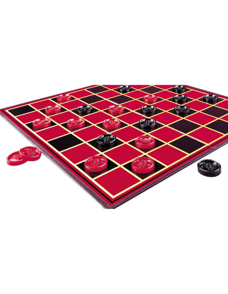 Juego de Damas Clásicas Pressman con Tablero Plegable Juego de Damas Clásicas Pressman con Tablero Plegable