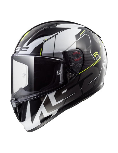 Casco LS2 Arrow Evo Pequeño Azul Amarillo Alta Visibilidad