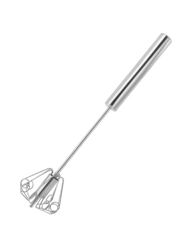 Batidor de huevos semiautomático EMVANV de acero inoxidable 29.5cm