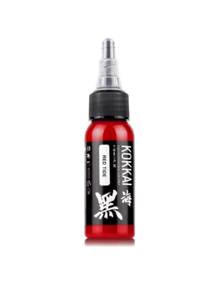 Tinta para Tatuajes Kokkai Sumi Marea Roja 28.35 g Vegana Tinta para Tatuajes Kokkai Sumi Marea Roja 28.35 g Vegana