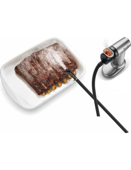 Pistola de Humo Breville BSM600SIL para Alimentos - Plata Pistola de Humo Breville BSM600SIL para Alimentos - Plata
