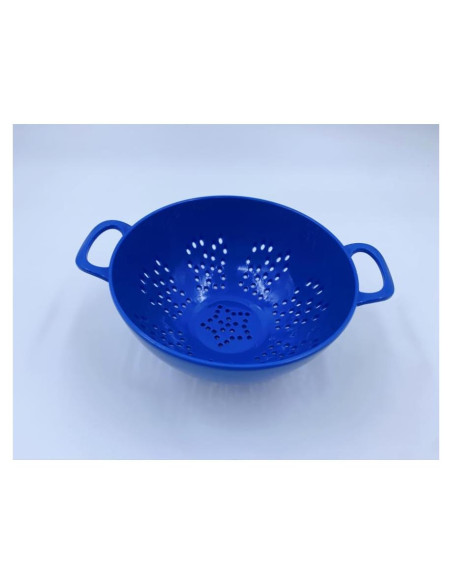 Colador Mini ASEANAO 15 cm Doble Mango Libre de BPA Azul Colador Mini ASEANAO 15 cm Doble Mango Libre de BPA Azul