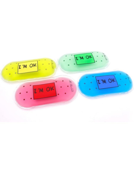 Paquetes de Hielo Reutilizables HI FINE CARE 10.9x6.6 cm Paquetes de Hielo Reutilizables HI FINE CARE 10.9x6.6 cm