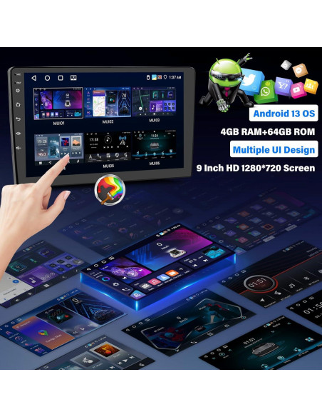 Radio de Coche Android 10.1" UNITOPSCI para Nissan Sentra 2013-2017 Radio de Coche Android 10.1" UNITOPSCI para Nissan Sentra 2013-2017