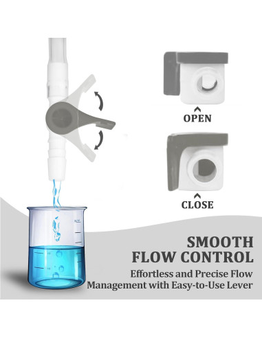 Válvula de Drenaje Urinario Opstra Yee 10 Piezas Gris