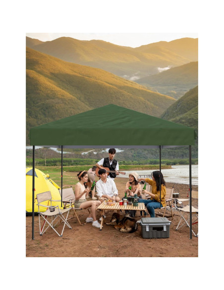 Carpa Plegable DEXSO 3.05x3.05m Impermeable con Paredes Carpa Plegable DEXSO 3.05x3.05m Impermeable con Paredes