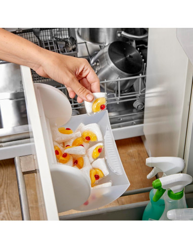 Soporte Organizador para Cápsulas de Lavadora Snips 20 Unidades