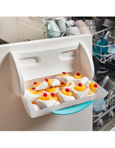 Soporte Organizador para Cápsulas de Lavadora Snips 20 Unidades