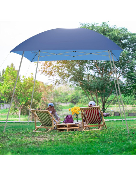 Carpa Plegable GOJOOASIS 2.44m x 2.44m Azul Impermeable Carpa Plegable GOJOOASIS 2.44m x 2.44m Azul Impermeable