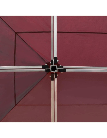 Carpa de Fiesta Plegable ANYCHOLE 5.7x3.0m Rojo Vino Carpa de Fiesta Plegable ANYCHOLE 5.7x3.0m Rojo Vino