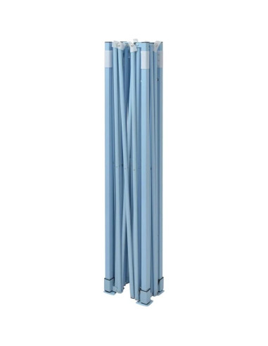 Carpa de Fiesta Plegable KCCLVER 2.8x4.1m Azul Resistente UV