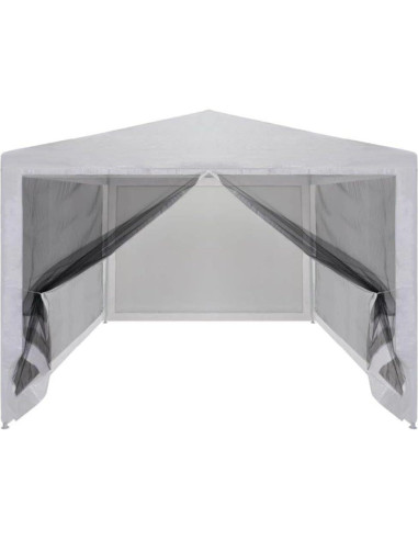 Carpa de Fiesta 2.99x2.99m ANYCHOLE con Paredes de Malla
