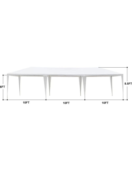 Carpa Pérgola Impermeable MATONELL 3x9m 7 Lados para Eventos Carpa Pérgola Impermeable MATONELL 3x9m 7 Lados para Eventos