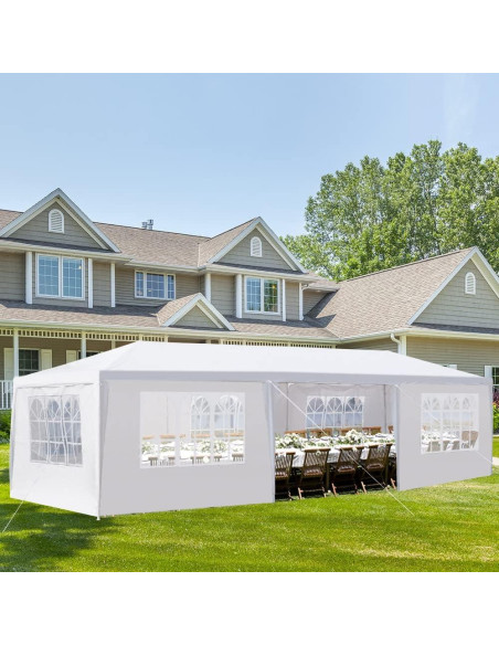 Carpa Pérgola Impermeable MATONELL 3x9m 7 Lados para Eventos Carpa Pérgola Impermeable MATONELL 3x9m 7 Lados para Eventos