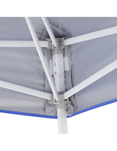 Toldo E-Z UP Vista 12' x 12' Azul Real con Bolsa y Picos