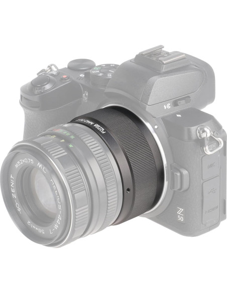 Adaptador de Montura M42 a Nikon Z FOTGA - Enfoque Infinito Adaptador de Montura M42 a Nikon Z FOTGA - Enfoque Infinito