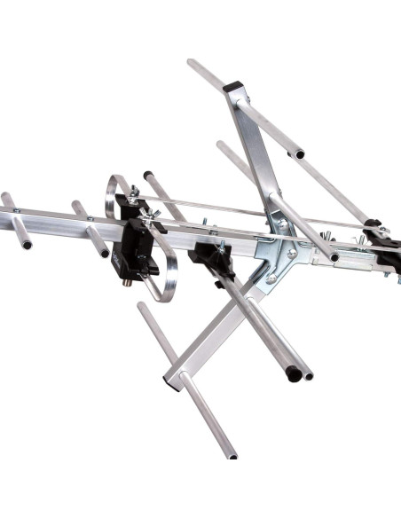 Antena Yagi HD Five Star para TV Interior/Exterior 321.87 km Antena Yagi HD Five Star para TV Interior/Exterior 321.87 km