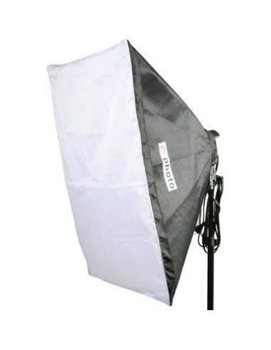 Kit de Iluminación Softbox Fancierstudio 2400W Pantalla Verde
