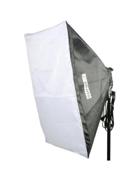 Kit de Iluminación Softbox Fancierstudio 2400W Pantalla Verde Kit de Iluminación Softbox Fancierstudio 2400W Pantalla Verde