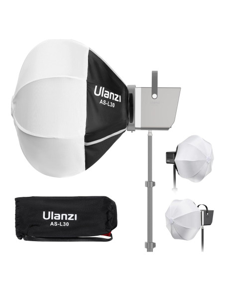 Softbox ULANZI Mini Lantern 30cm Luz Suave Montaje Bowens Softbox ULANZI Mini Lantern 30cm Luz Suave Montaje Bowens