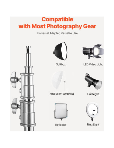 Soporte C Happybuy con Brazo Boom Ajustable 330 cm
