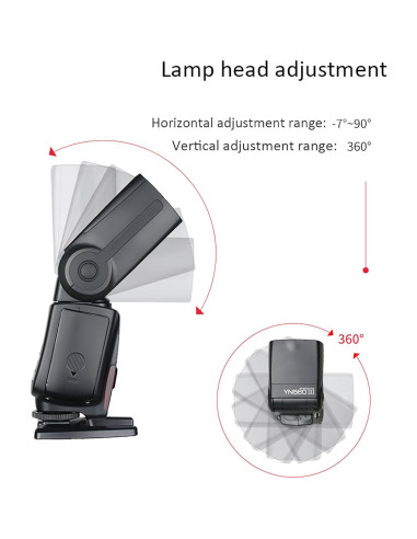 Flash Profesional Yongnuo YN560 III Speedlight GN58 2.4G