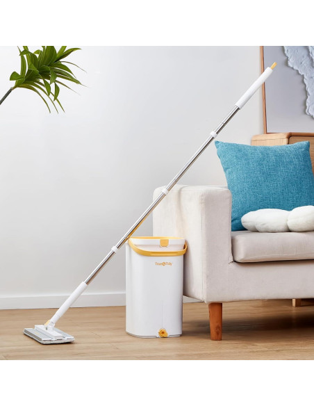 Trapeador y Cubo True & Tidy con Sistema de Bomba 5.5L Trapeador y Cubo True & Tidy con Sistema de Bomba 5.5L