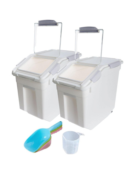 Contenedor de Almacenamiento Saim 15L con Ruedas y Tapa Sellado Contenedor de Almacenamiento Saim 15L con Ruedas y Tapa Sellado