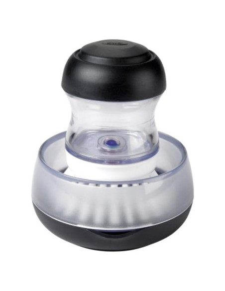 Conjunto de Almacenamiento OXO Good Grips con Cepillo y Dispensador Conjunto de Almacenamiento OXO Good Grips con Cepillo y Dispensador
