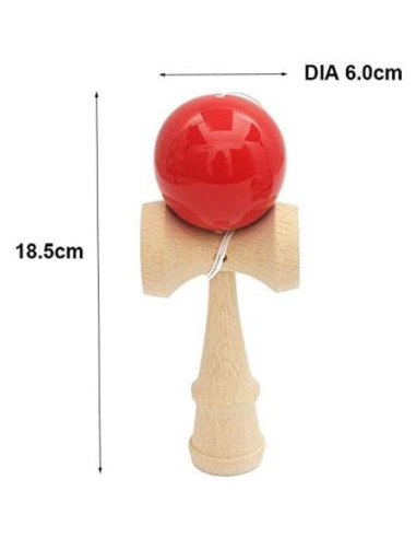 Bola de Kendama DANNI de Madera 6cm para Deportes al Aire Libre