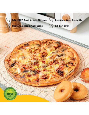 Alfombrilla de Silicona Antiadherente Katbite 66x41 cm