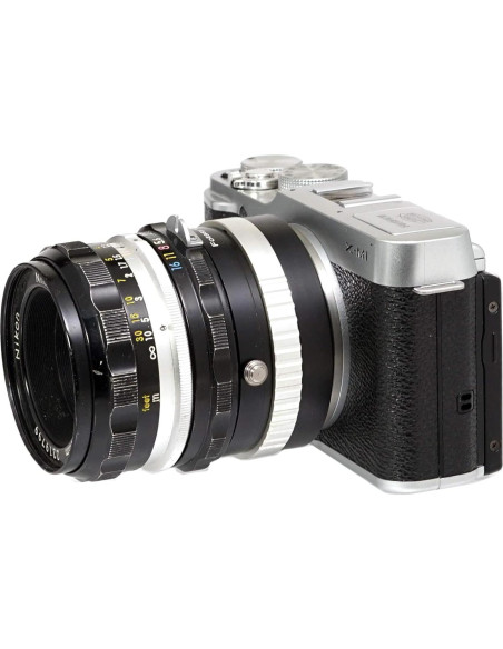 Adaptador Fotasy NK G AFS de Nikkor F a Fuji X - Enfoque Infinito Adaptador Fotasy NK G AFS de Nikkor F a Fuji X - Enfoque Infinito