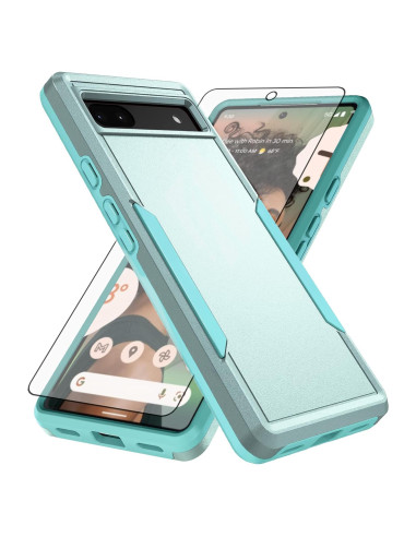 Funda Asuwish para Google Pixel 6A con Protector de Pantalla