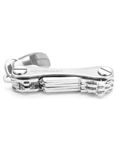 KeySmart Clásico - Organizador de Llaves Titanio (hasta 14 llaves)