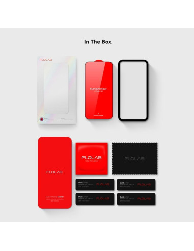 Protector de Pantalla FLOLAB para Google Pixel 8 - 2 Piezas, Vidrio Templado 3D, Ultra Claro, Anti-Rayones
